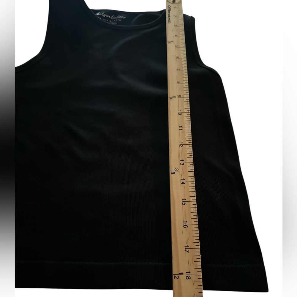 Chelsea DeBoer By Lily & Lottie Tank XL/2XL Black Racerback - Picture 5 of 6